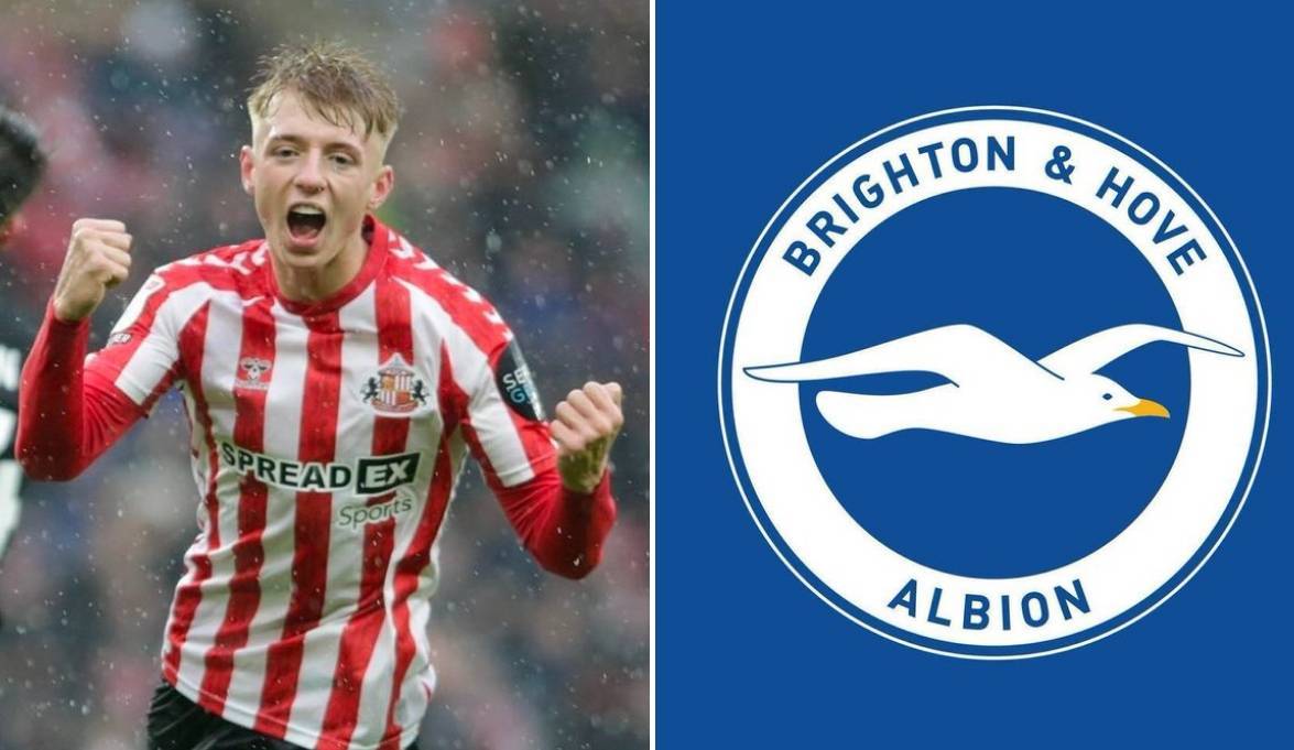 布莱顿官方：桑德兰18岁前锋沃森今夏正式加盟，签约至2029年