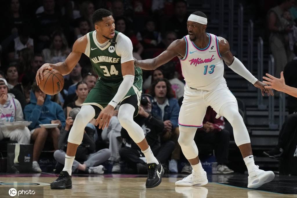 字母哥36+15+10阿德巴约空砍31+12 雄鹿加时胜热火