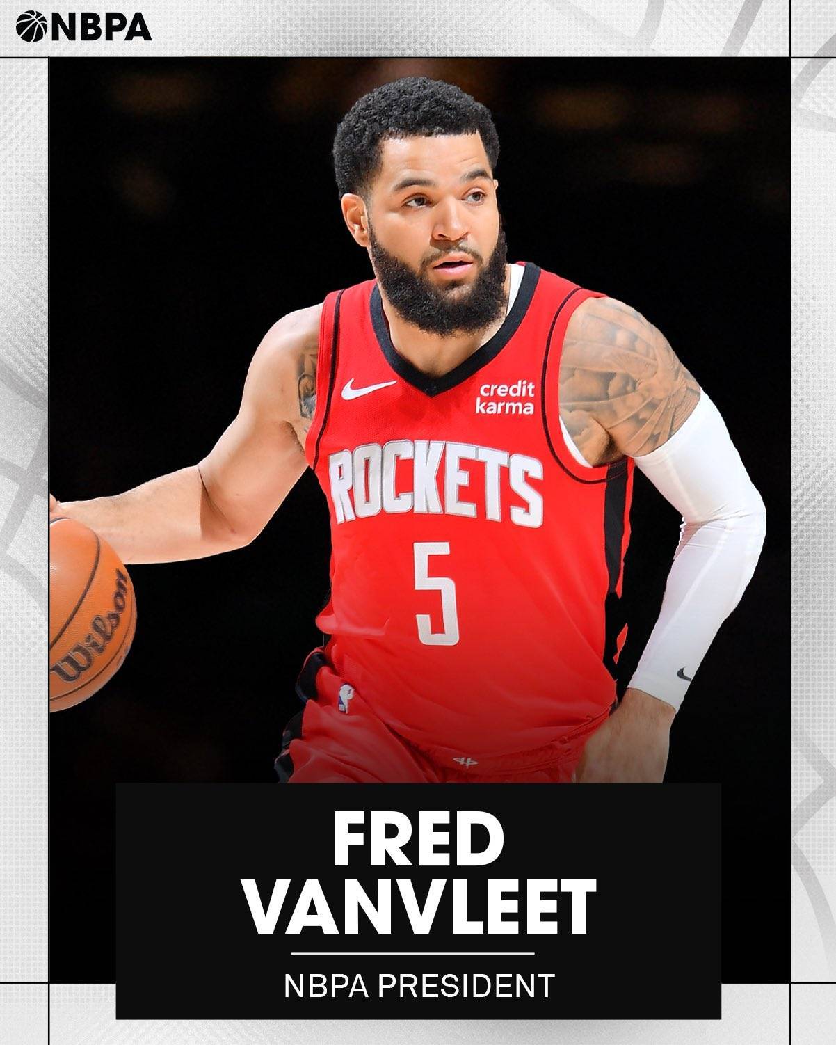 范乔丹当选球员工会主席 9位成员完整名单公布